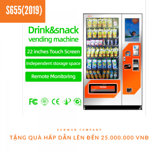 Máy bán hàng tự động S655(2019)