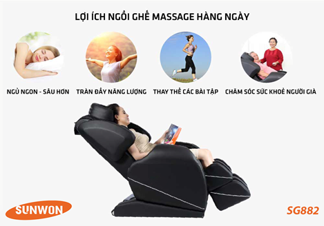 Lợi ích ghế massage